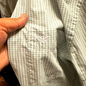 Great office shirt Dockers men’s large no rips non smoking pre owned shirt